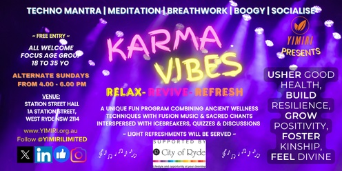 Karma Vibes: Techno Mantra | Meditate | Boogy