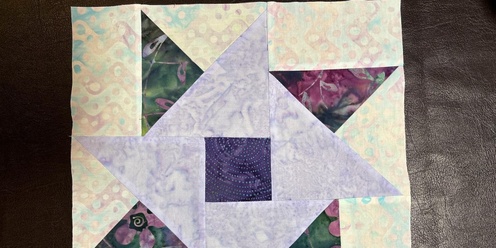 Sew a Pinwheel Quilt Block - Beginner Sewing Class