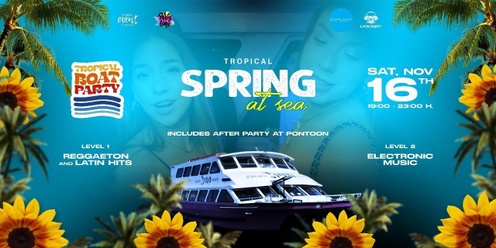 Tropical Boat Party - Spring Nov 2024