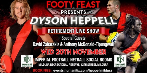 Dyson Heppell Retirement "Live Show"