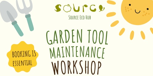 Garden Tool Maintenance Workshop