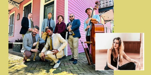 Sunny Side 7-Piece Jazz Band from New Orleans with Victoria Douton