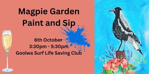 Magpie Garden Paint and Sip at Goolwa