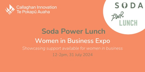 Soda Power Lunch: Women in Business Expo