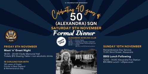 40th Anniversary of 50 (Alexandra) Squadron Celebration Weekend