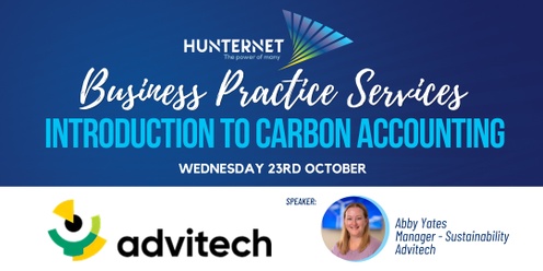 Business Practice Forum - Introduction to Carbon Accounting