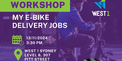 WORKSHOP DELIVERY JOBS | MY EBIKE