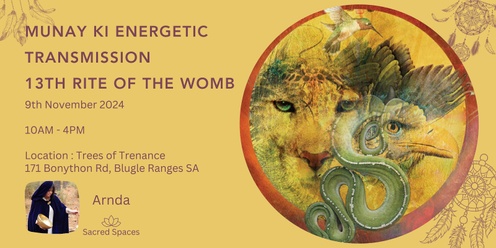 Munay Ki energetic transmission 13th Rite of the Womb