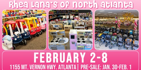 Rhea Lana's of North Atlanta Spring/Summer Family Shopping Event!