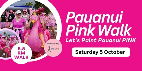 Pauanui Pink Walk 2024