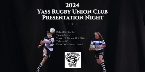 Yass Rugby Union Club 2024 Presentation Night