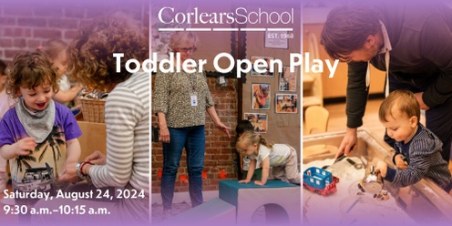 Toddler Open Play at Corlears School