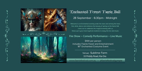 'Enchanted Forest Faerie Ball'
