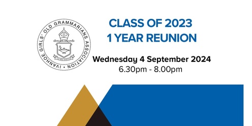 Class of 2023 Reunion hosted by IGOGA