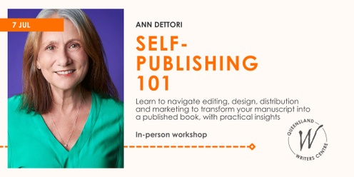 Self-Publishing 101 with Ann Dettori