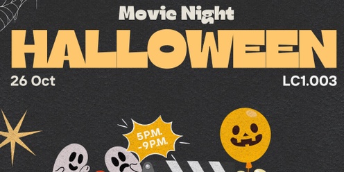 DeVISE's Halloween Movie Night