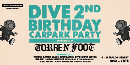 DIVE 2ND BIRTHDAY [CARPARK PARTY]