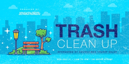 Jersey City Connects |Park Clean Up (July)| Volunteer in Jersey City