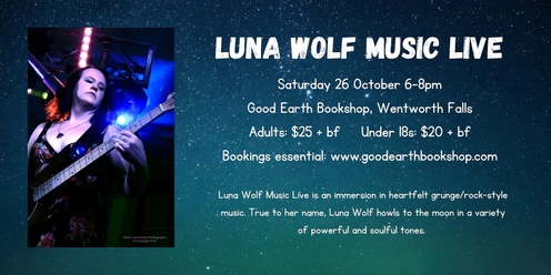 Luna Wolf Music Live - Claire Heenan