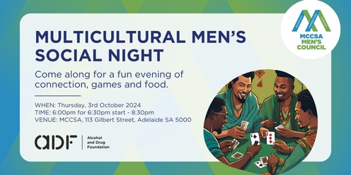 Multicultural Men's Social Night