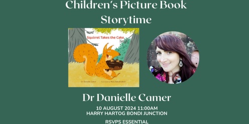 Storytime with Dr Danielle Camer