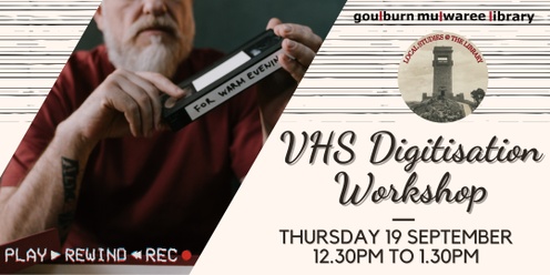 VHS Digitisation Workshop