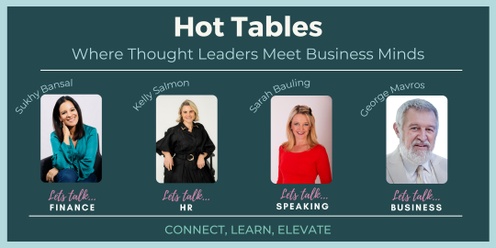 Hot Tables - Learn, Grow & Connect