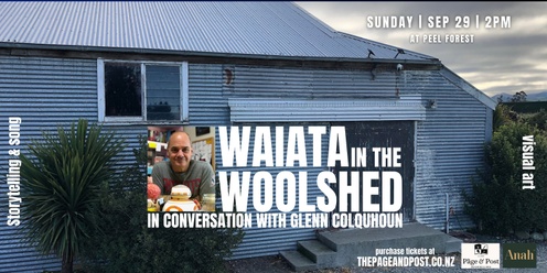 Waiata in the Woolshed: In Conversation with Glenn Colquhoun