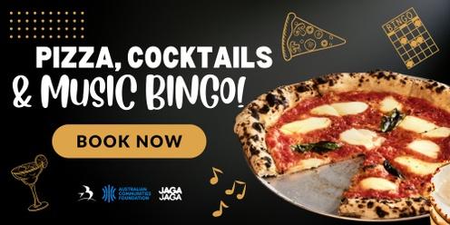 Pizza, Cocktails and Music Bingo! BCF Fundraiser at Jaga Jaga Bar 