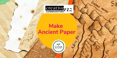 Make Ancient Paper, Mount Albert Library, Tuesday 8 October, 2pm - 4pm