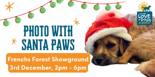 Photos with Santa Paws - IDPWD Day 2024