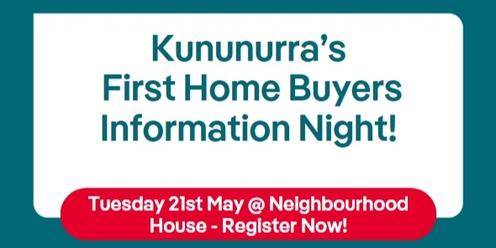 Kununurra's First Home Buyers Information Night