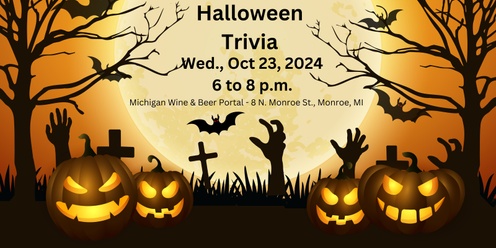 Halloween Trivia Night - Wine Down Wednesday October 23, 2024