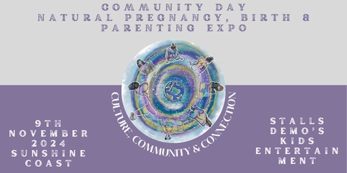 Community Day - Natural Parenting, Birth & Pregnancy Expo