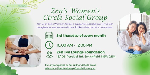 Zen Women's Circle Support Group