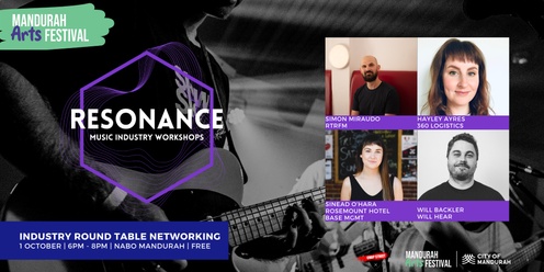 Music Industry Round Table Networking  - RESONANCE 2024 