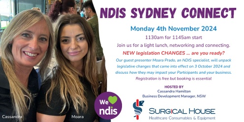 NDIS Coffee Connect Sydney 4 Nov 2024