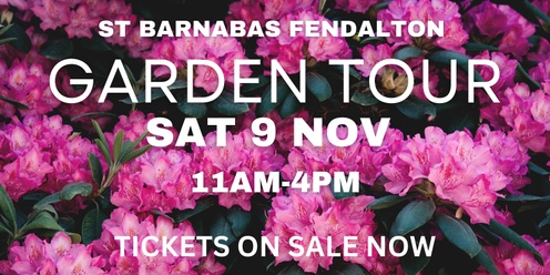 St Barnabas Fendalton Garden Tour