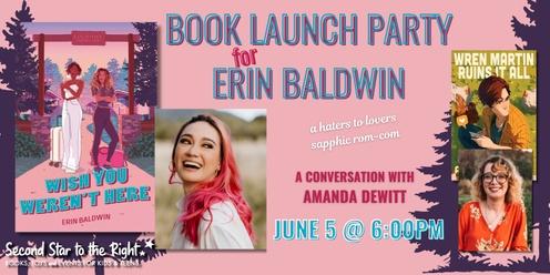 Book Launch Party for Erin Baldwin