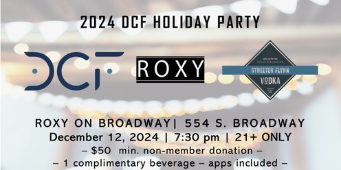 2024 DCF Member-Friends Holiday Party