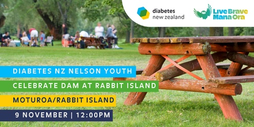 Diabetes NZ Nelson Youth: Celebrate Diabetes Action Month at Rabbit Island