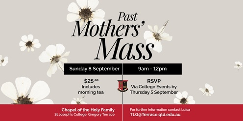 2024 Past Mothers' Mass