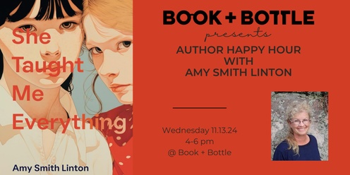 Author Happy Hour with Amy Smith Linton