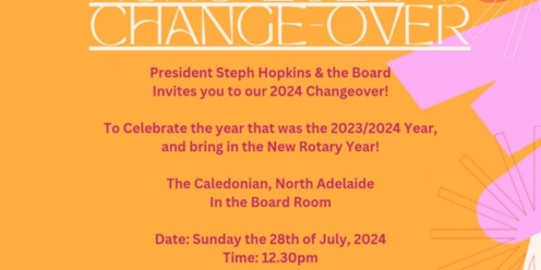 ACRC 2023/2024 Changeover