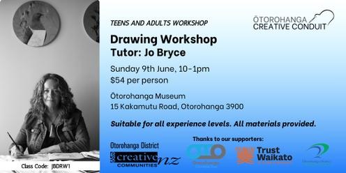 13+/Adult: Drawing Workshop (JBDRW1)