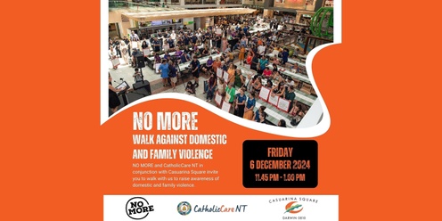 NO MORE Walk To End Domestic and Family Violence 