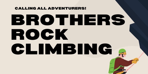 Brothers Rock Climbing