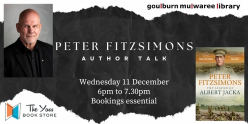 Peter FitzSimons author talk