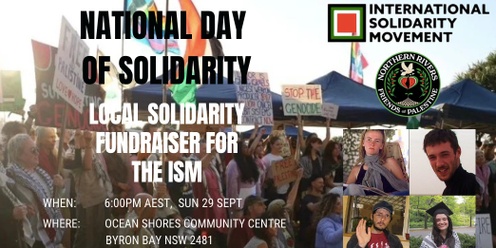 National Day of Solidarity - ISM Fundraiser