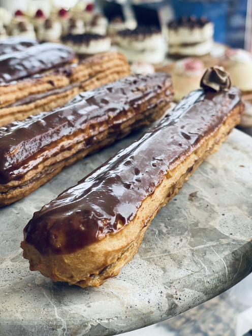 Chocolate Eclairs (Vegan and Gluten-Free) - Ma Petite Patisserie Baking class